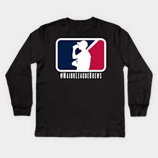 Major League Brews Kids Long Sleeve T-Shirt